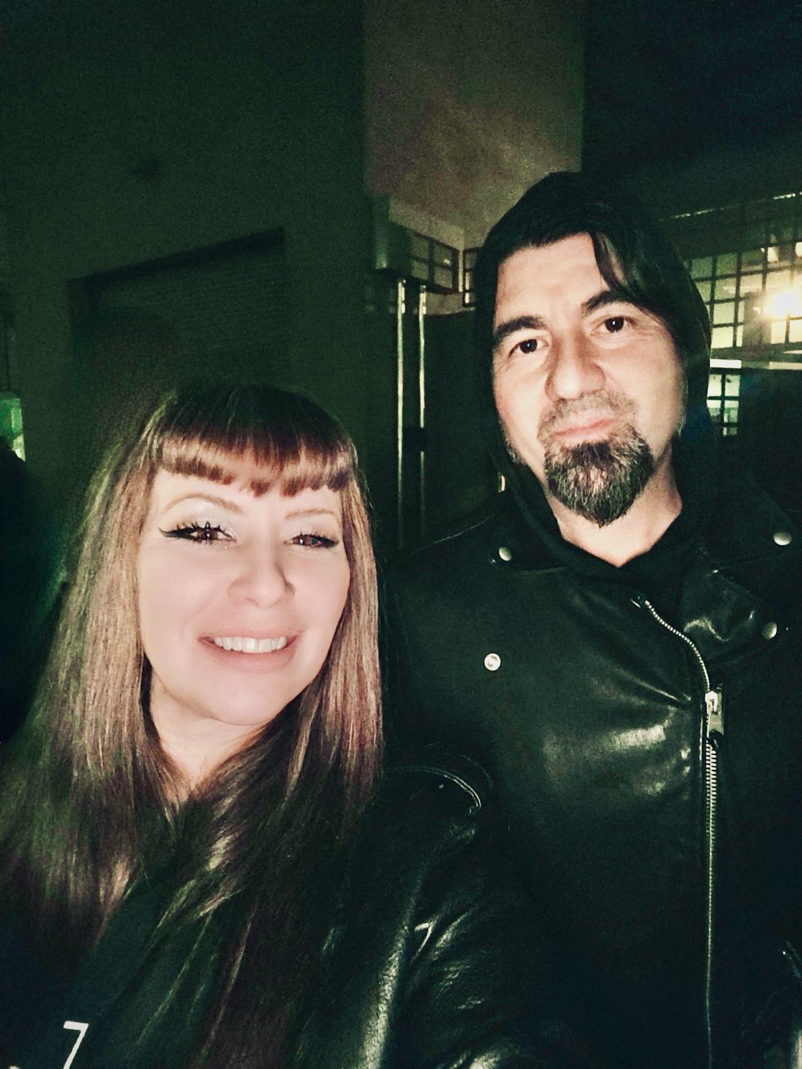 Leah with Chino Moreno